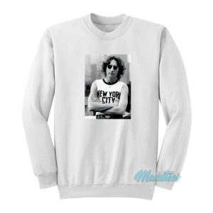 John Lennon New York City Photo Sweatshirt 1