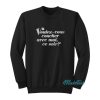 John Lennon Voulez-Vous Coucher Avec Moi Sweatshirt