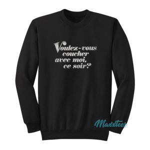 John Lennon Voulez Vous Coucher Avec Moi Sweatshirt 1