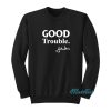 John Lewis Good Trouble Signature Sweatshirt