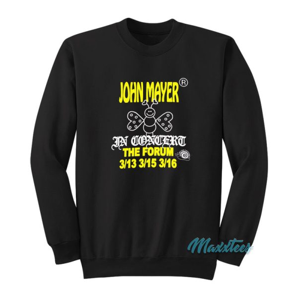 John Mayer In Concert The Forum Sweatshirt