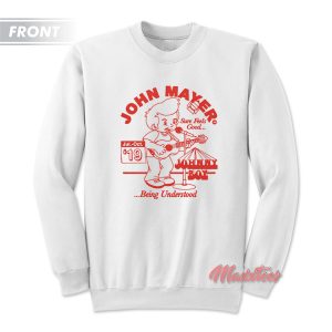 John Mayer Johnny Boy 2019 Tour Sweatshirt