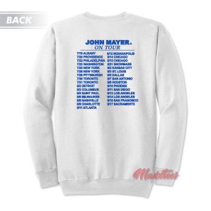 John Mayer Johnny Boy 2019 Tour Sweatshirt