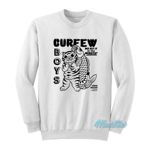 John Mayer Online Ceramics Tour Curfew Boys Sweatshirt