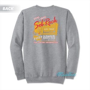 John Mayer Tour Sob Rock To Los Angeles Fax Sweatshirt