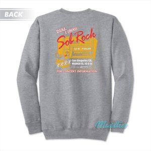 John Mayer Tour Sob Rock To Los Angeles Fax Sweatshirt 3