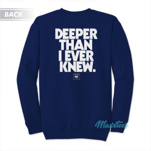 John Mayer Wild Blue Deeper Than I Ever Knew Sweatshirt 2