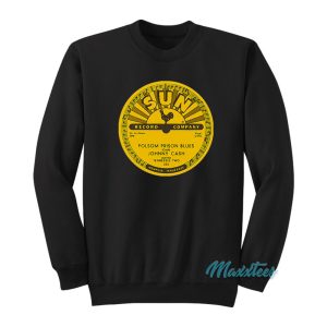 Johnny Cash Sun Records Folsom Prison Sweatshirt 1