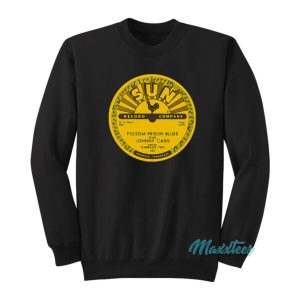 Johnny Cash Sun Records Folsom Prison Sweatshirt