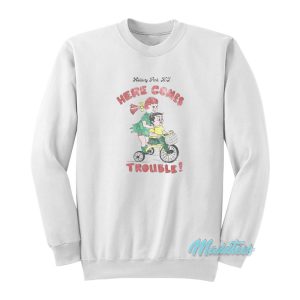 Johnny Ramone Here Comes Trouble Sweatshirt