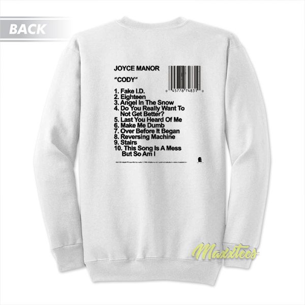 Joyce Manor Cody Sweatshirt