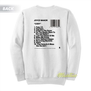 Joyce Manor Cody Sweatshirt 3