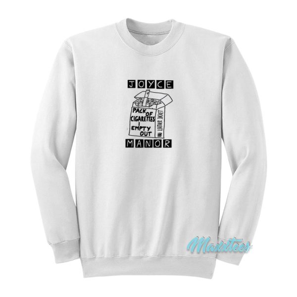 Joyce Manor Pack Of Cigarettes Sweatshirt