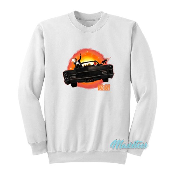 Juice Wrld Bad Boy Futuristic Ride Sweatshirt