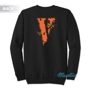 Juice Wrld x Vlone Legends Never Die Butterfly Sweatshirt 1