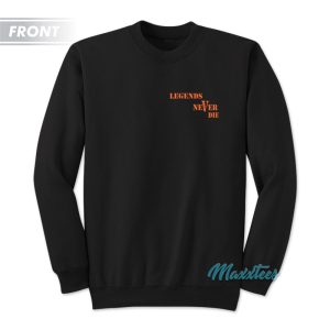 Juice Wrld x Vlone Legends Never Die Butterfly Sweatshirt