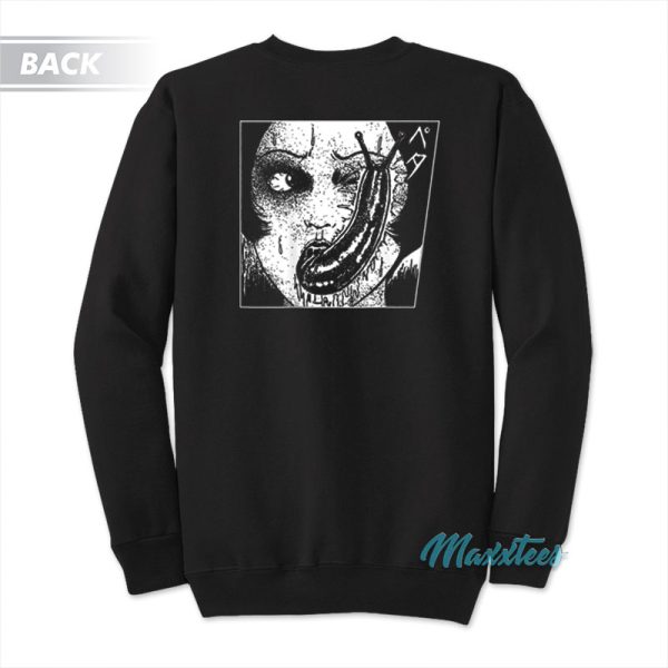 Junji Ito Slug Eye Sweatshirt