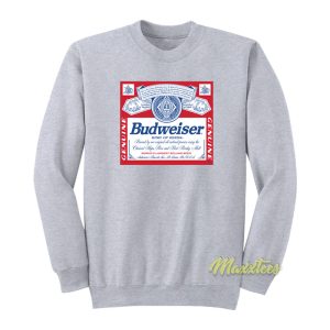 Junk Food Budweiser Sweatshirt 1