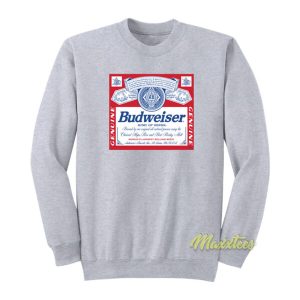 Junk Food Budweiser Sweatshirt 2