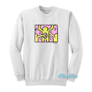 Junk Food Keith Haring Holes Sweatshirt