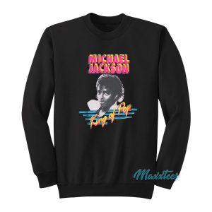 Junk Food Michael Jackson King Of Pop Sweatshirt 1