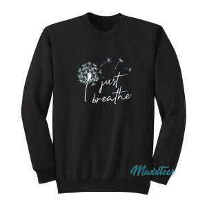 Just Breathe Dandelion Sweatshirt 1