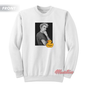 Justin Bieber Changes Duck &amp Bear Sweatshirt