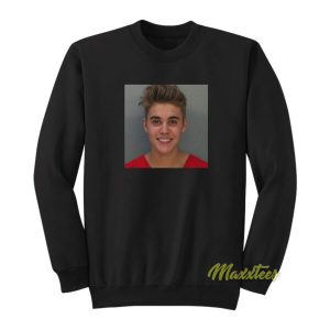 Justin Bieber Mugshot Sweatshirt 2