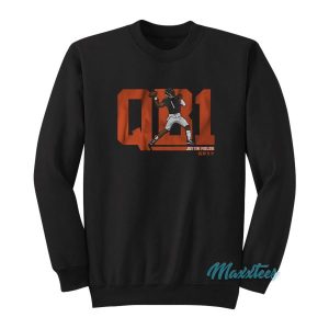 Justin Fields QB1 NFLPA Sweatshirt