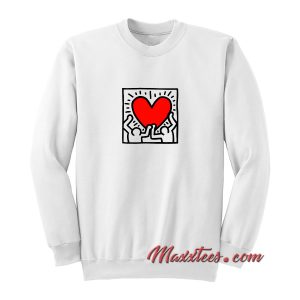 K Heart Sweatshirt 1