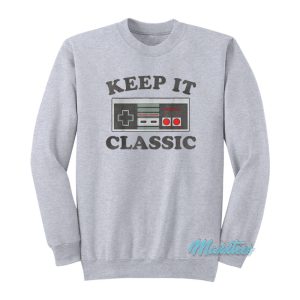 Keep It Classic Nintendo Sweatshirt 1