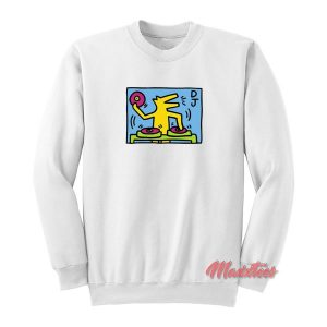 Keith Haring DJ Dog Sweatshirt