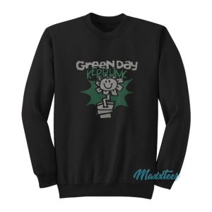 Kerplunk Green Day Flower Pot Sweatshirt 1