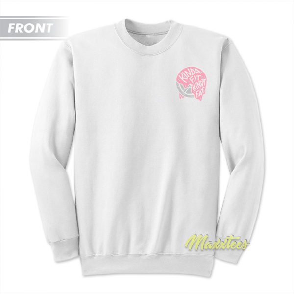 Kinda Fit Kinda Fat Frosted Plates Sweatshirt