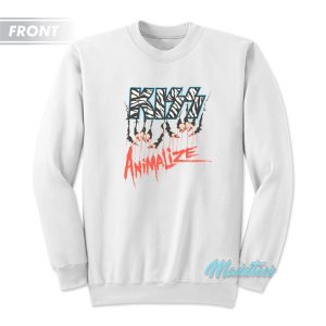 Kiss Animalize Tour 84-85 Sweatshirt