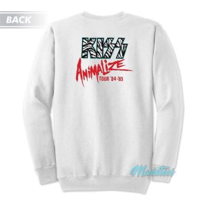 Kiss Animalize Tour 84-85 Sweatshirt