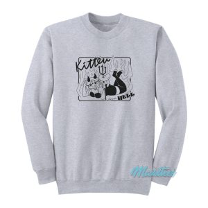 Kitten From Hell Cat Sweatshirt 1