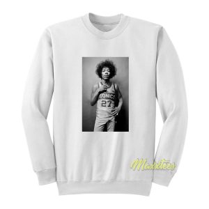 Klay Thompson Jimi Hendrix Supersonics Sweatshirt 1