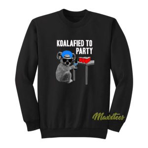 Koalafied To Party Beer Sweatshirt
