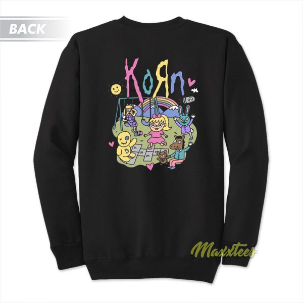 Korn Playground Cartoon Sweatshirt