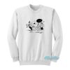 Krazy Kat Blue Samuel L Jackson Pulp Fiction Sweatshirt
