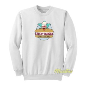 Krusty Burger Over Dozens Sold Sweatshirt 1
