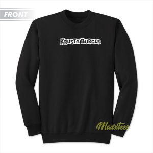 Krusty Burger Simpson Over Dozens Sold Sweatshirt 1