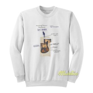 Kurt Cobain Left Handed Guitar Sweatshirt 1