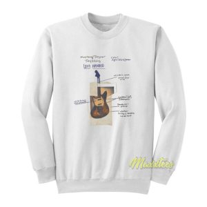 Kurt Cobain Left Handed Guitar Sweatshirt 2