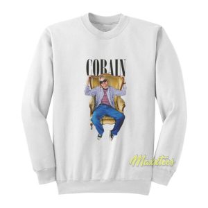 Kurt Cobain Sitting Chair Sweatshirt 2