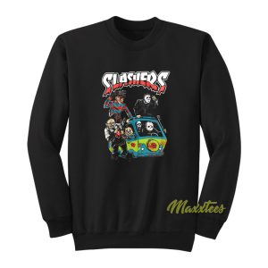 L Slashers Horror Movie Scooby Doo Parody Sweatshirt