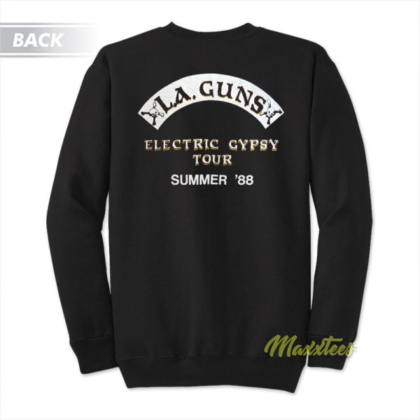 LA Guns No Mercy 1988 Electric Gypsy Sweatshirt