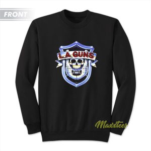 LA Guns No Mercy Tour 1988 Sweatshirt 3