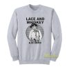 Lace and Whiskey Alice Cooper Sweatshirt